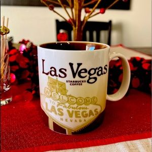 Starbucks coffee collector series 16 ounce mug from Las Vegas Nevada